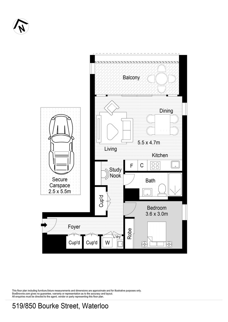 Photo - 519/850 Bourke Street, Waterloo NSW 2017 - Image 7