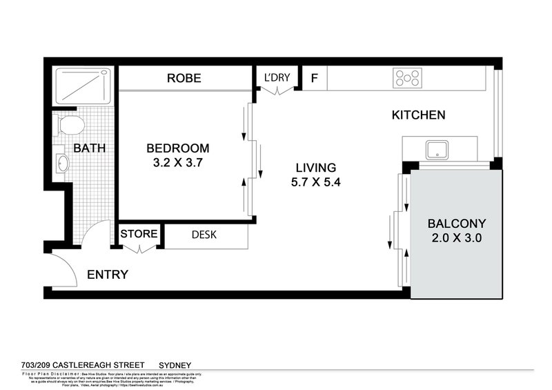 Photo - 703/209 Castlereagh Street, Sydney NSW 2000 - Image 4