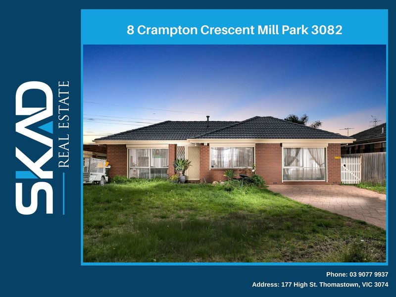 8 Crampton Crescent, Mill Park VIC 3082