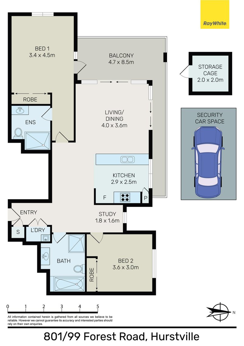Photo - 801/99 Forest Road, Hurstville NSW 2220 - Image 9