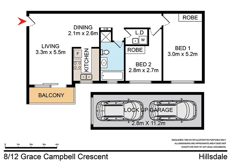 Photo - 8/12 Grace Campbell Crescent, Hillsdale NSW 2036 - Image 9