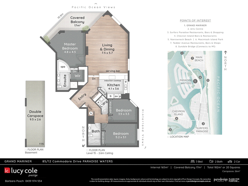 85/12 Grand Mariner, Commodore Drive, Paradise Waters QLD 4217 Real Estate Industry Partners