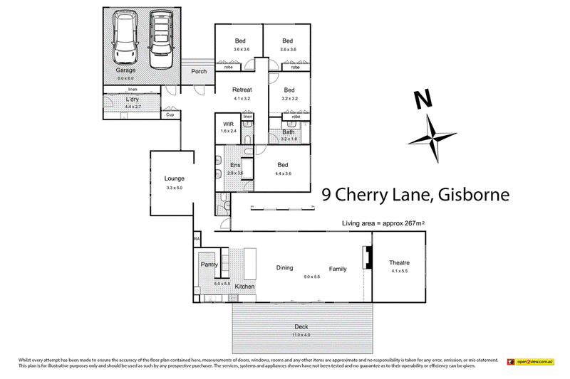 9 Cherry Lane, Gisborne VIC 3437 Real Estate Industry Partners