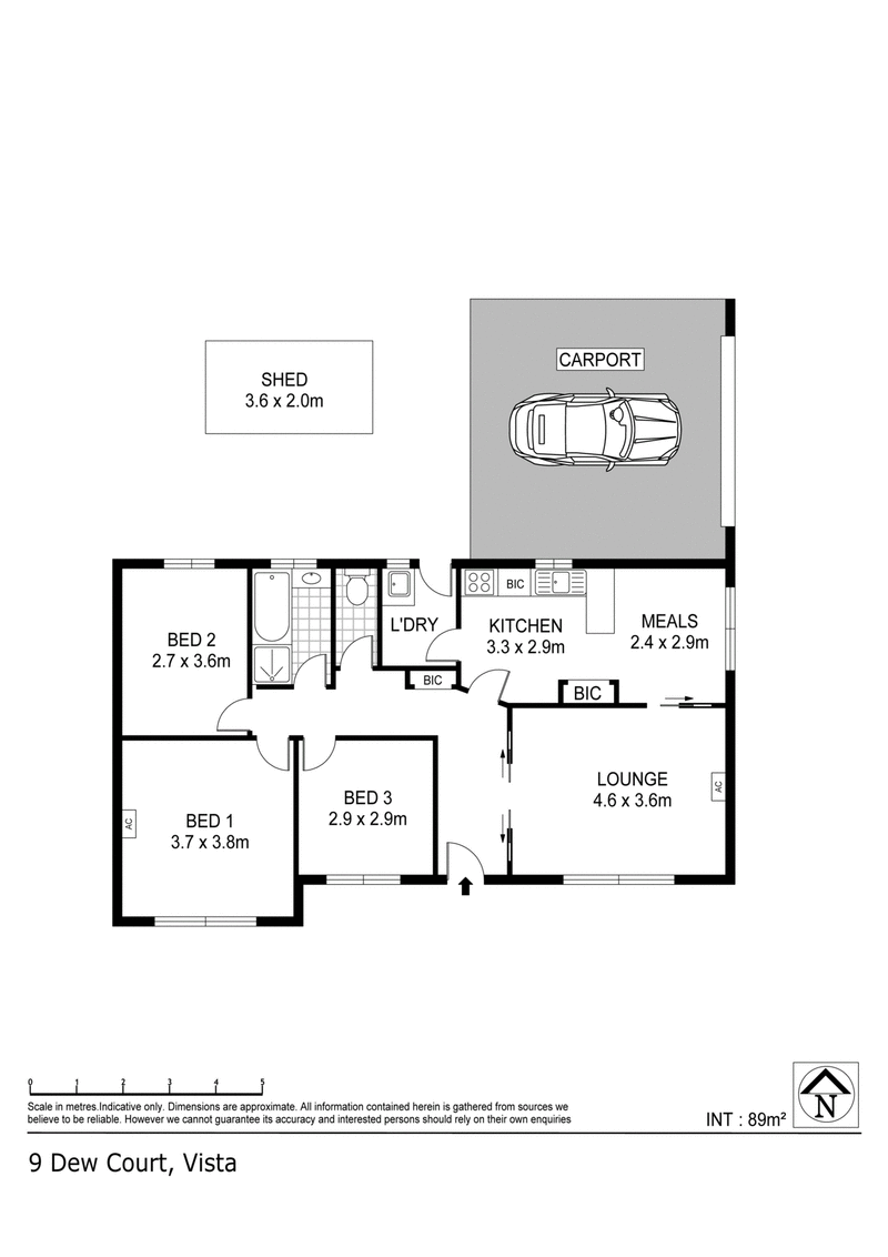9 Dew Court St Court, Vista SA 5091 Real Estate Industry Partners