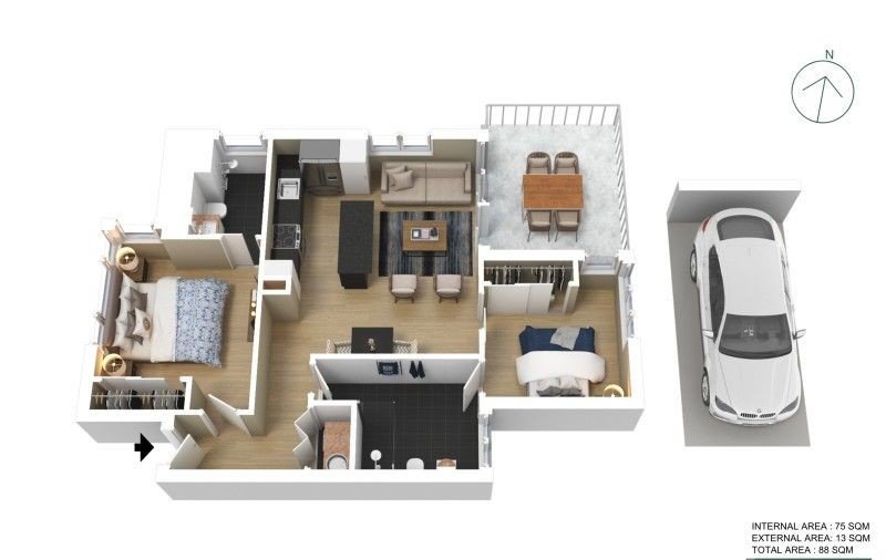 Photo - 908/16 Aspinall Street, Nundah QLD 4012 - Image 7