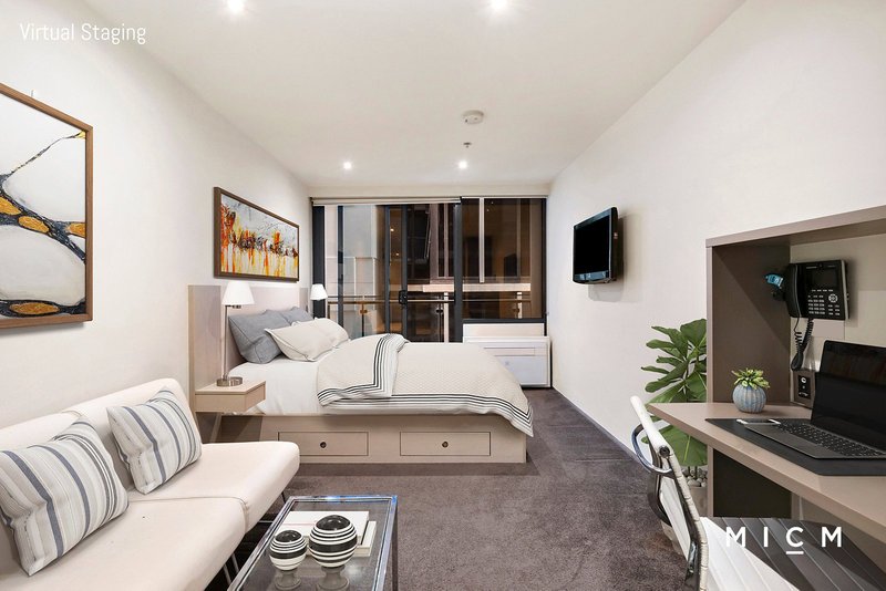 Photo - 911/181 Abeckett Street, Melbourne VIC 3000 - Image 1