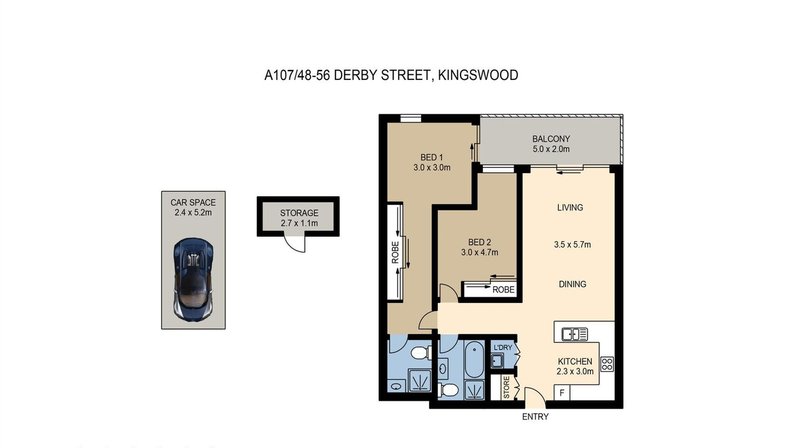 Photo - A107/48-56 Derby Street, Kingswood NSW 2747 - Image 7