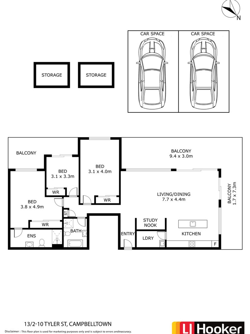 Photo - Apartment 13/2-10 Tyler Street, Campbelltown NSW 2560 - Image 22