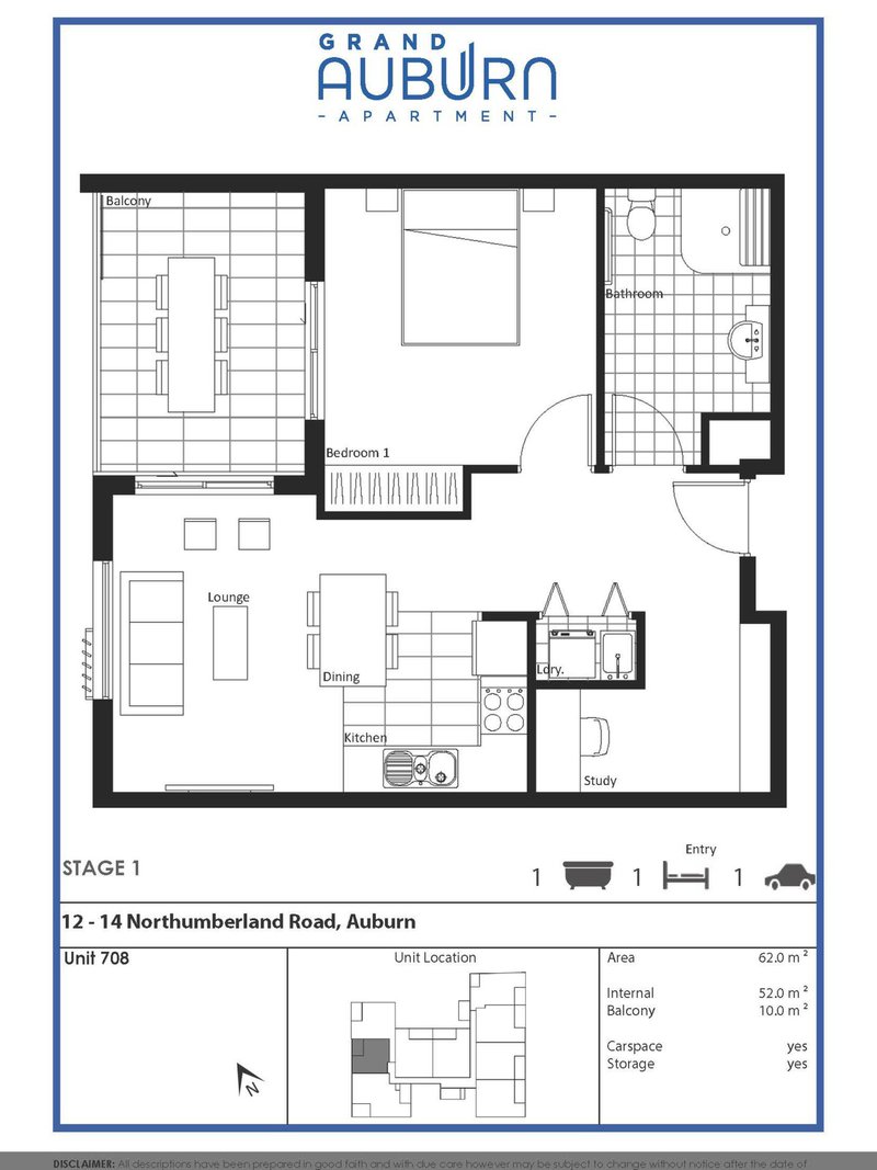 Photo - Apartment 708/12-14 Northumberland Road, Auburn NSW 2144 - Image 8