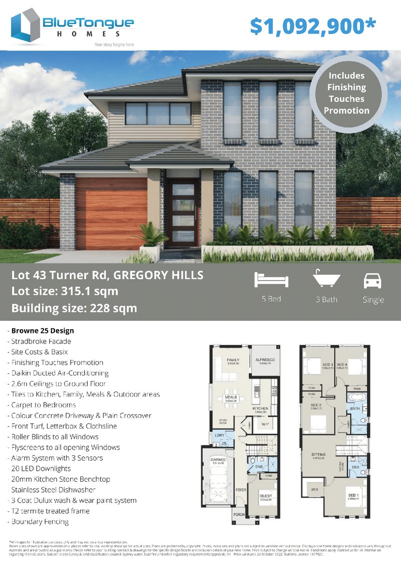 Browne - 25/Lot 43 Turner Road, Gregory Hills NSW 2557