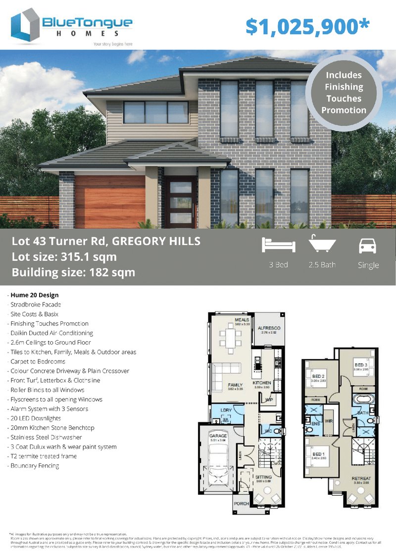 Hume - 20/Lot 43 Turner Road, Gregory Hills NSW 2557