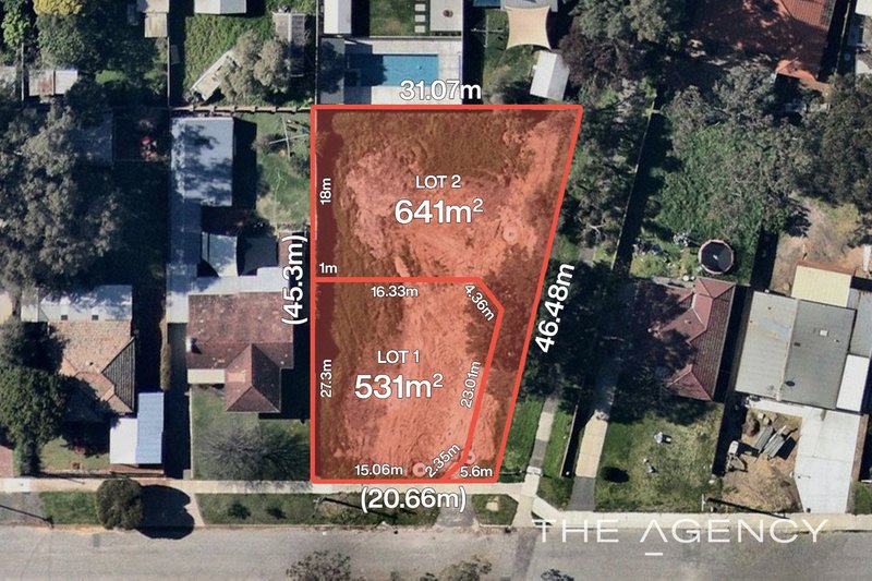 Lot 1 & 2 102 River View Avenue, South Guildford WA 6055