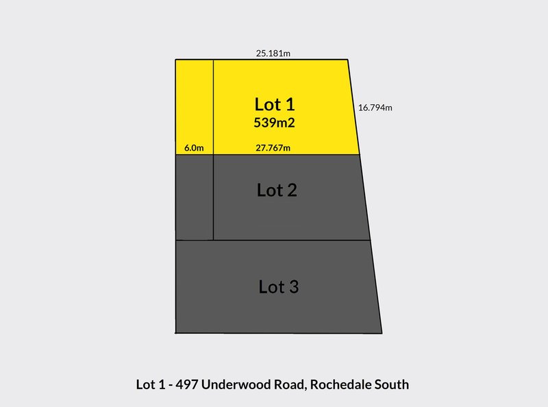 Lot 1 - 497 Underwood Road, Rochedale South QLD 4123