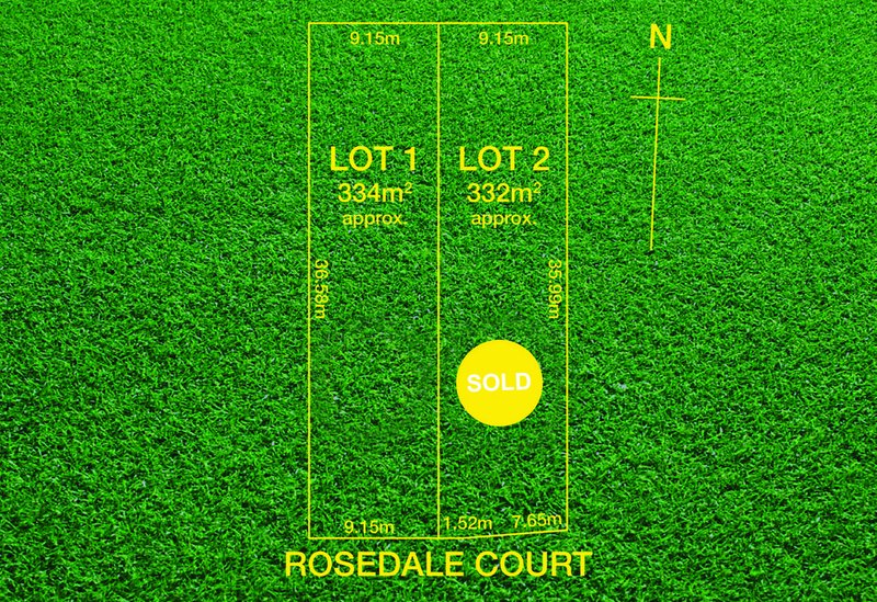 Lot 1 - NO 3 Rosedale Court, Newton SA 5074