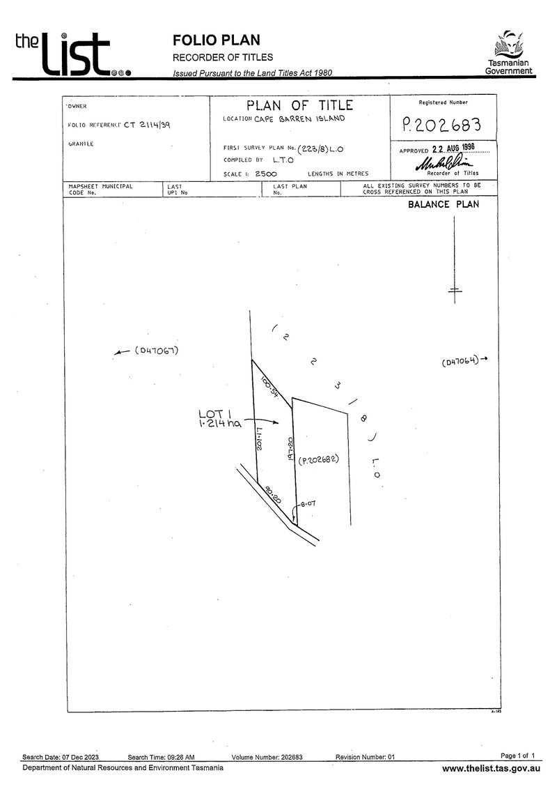 Photo - Lot 1 Rooks River Road, Cape Barren Island TAS 7257 - Image 5