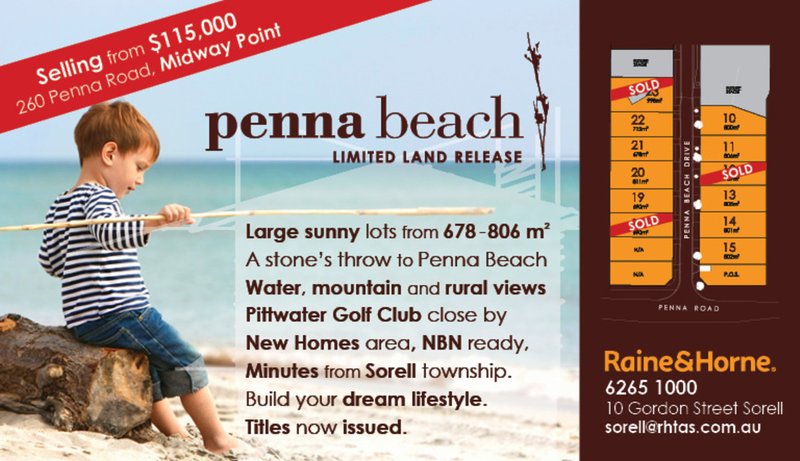 Lot 10, 260 Penna Road, Midway Point TAS 7171