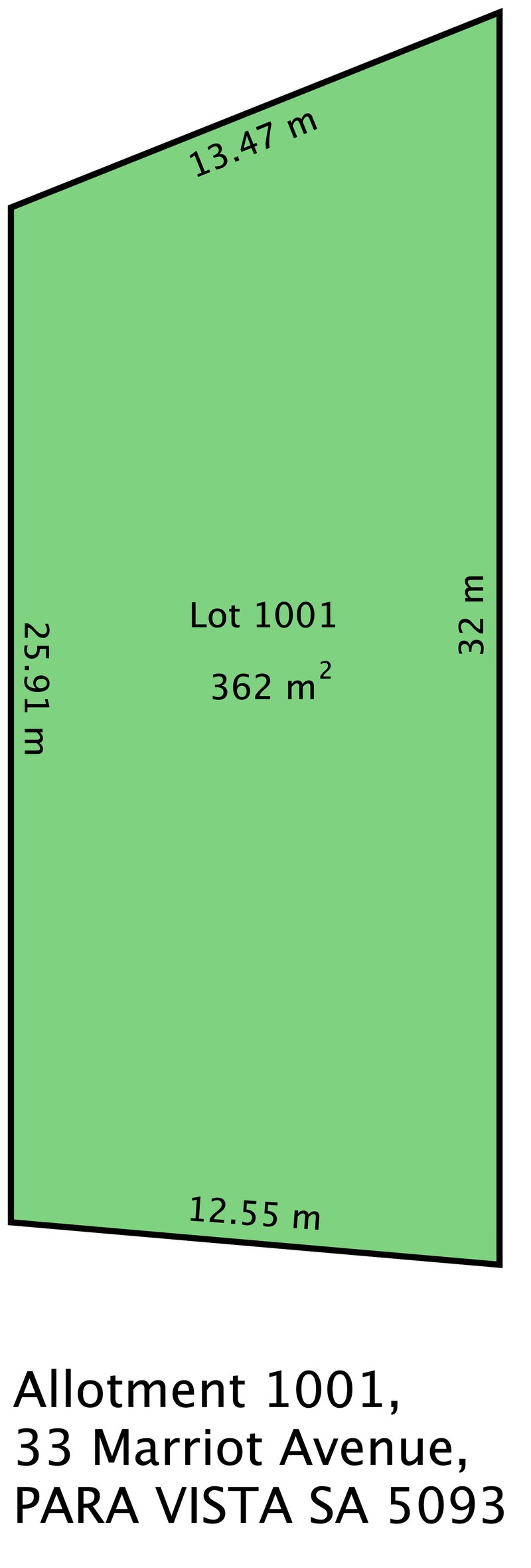 Lot 1001, 33 Marriott Avenue, Para Vista SA 5093