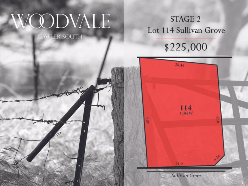 Lot 114 Sullivan Grove, Gawler South SA 5118