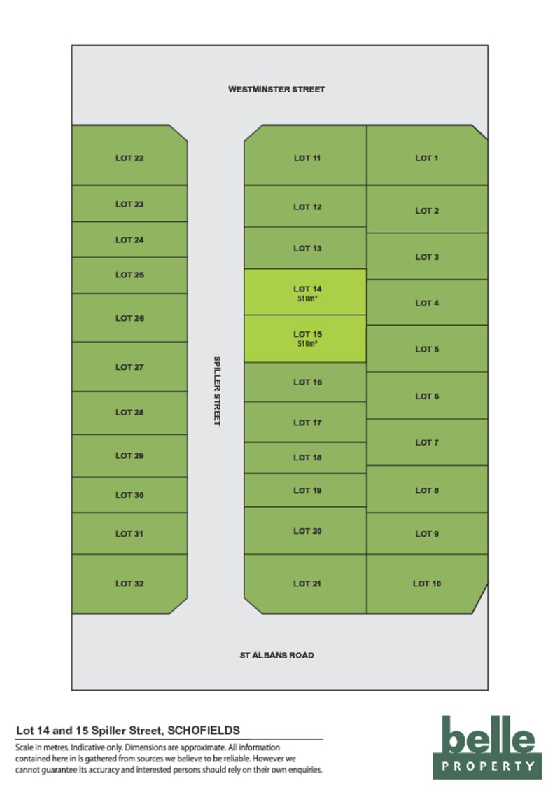 Lot 14 & 15 Spiller Street, Schofields NSW 2762