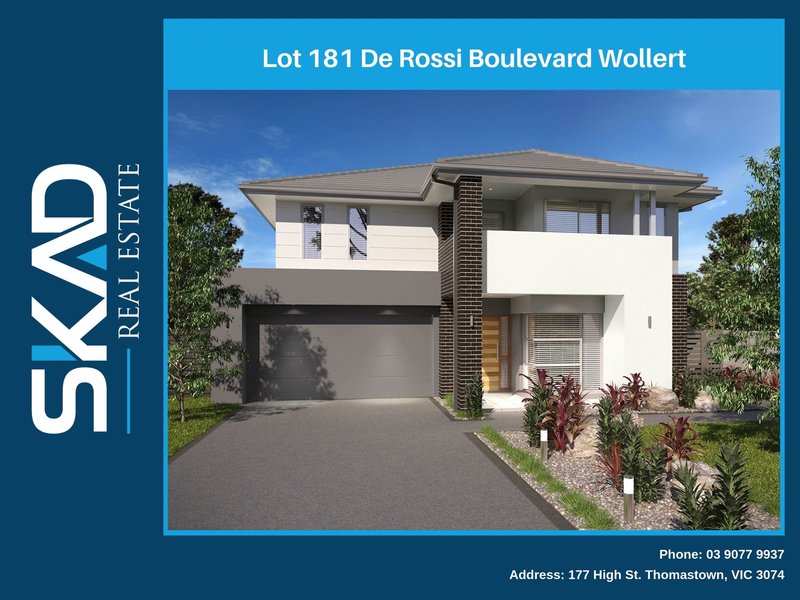 Lot 181 De Rossi Boulevard, Wollert VIC 3750