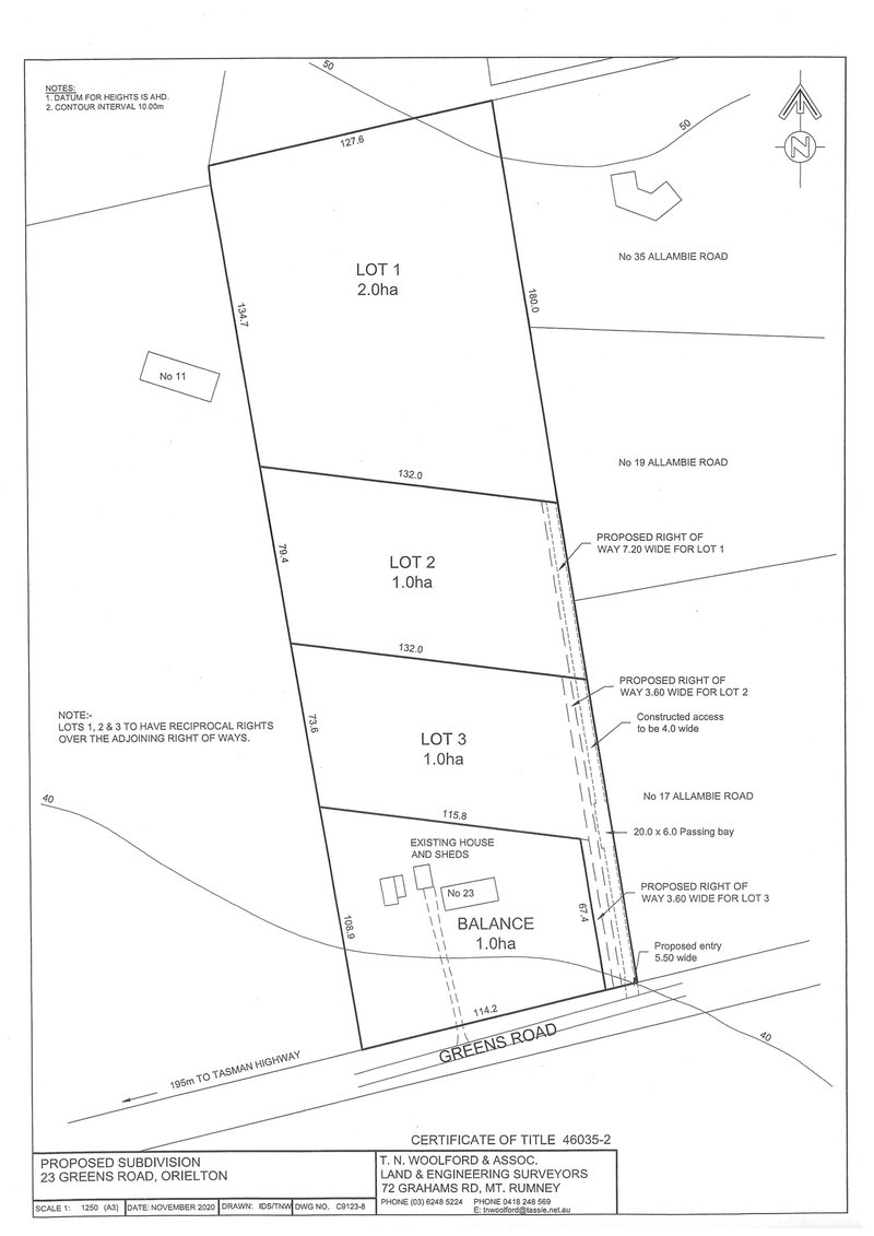 Photo - Lot 2 23 Greens Road, Orielton TAS 7172 - Image 3