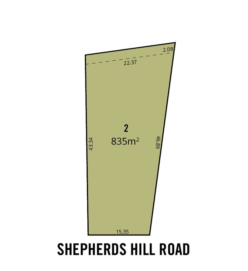 Lot 2 267 Shepherds Hill Road, Eden Hills SA 5050