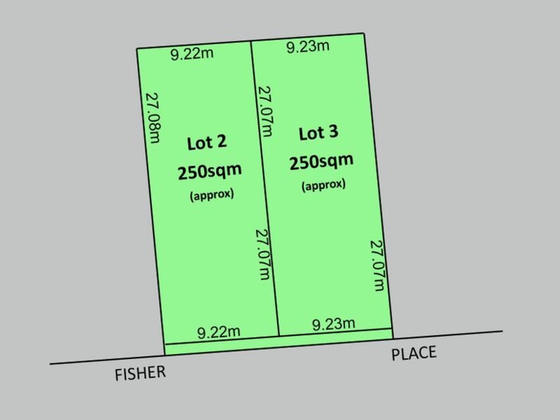 Lot 2 & 3 Fisher Place, Mile End SA 5031