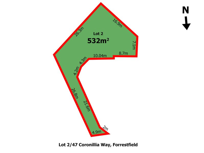 Lot 2 47 Coronilla , Forrestfield WA 6058