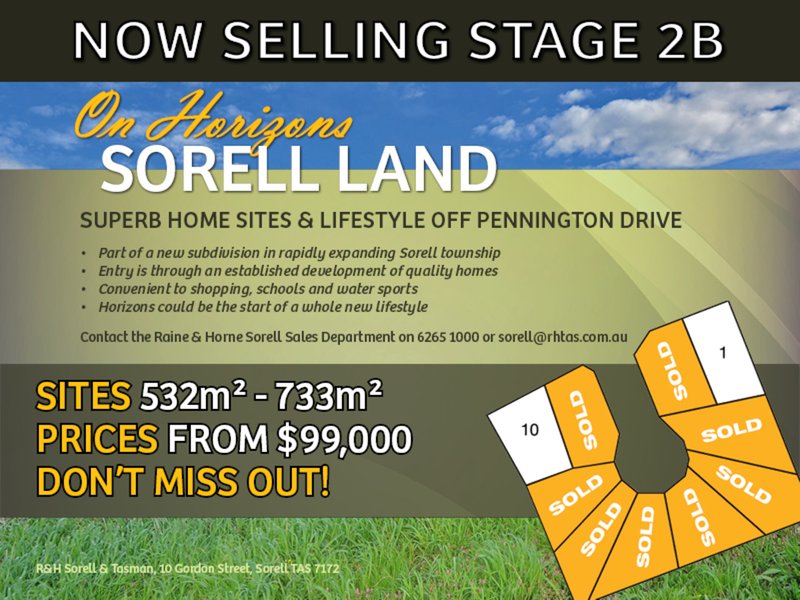 Lot 2 On Horizons , Sorell TAS 7172