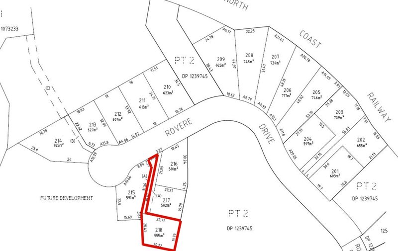 Lot 218 Rovere Drive, Coffs Harbour NSW 2450