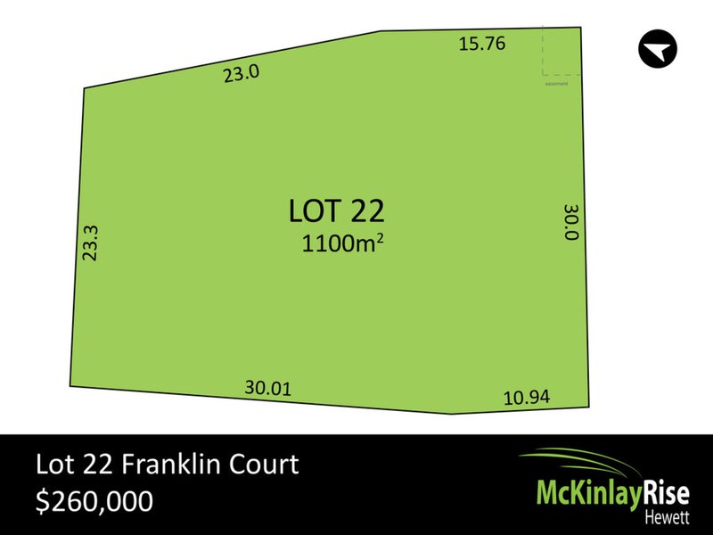 Lot 22 Franklin Court, Hewett SA 5118