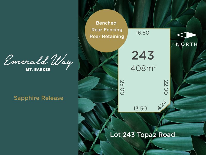Photo - Lot 243 Topaz Road (Sapphire Release) , Mount Barker SA 5251 - Image 1