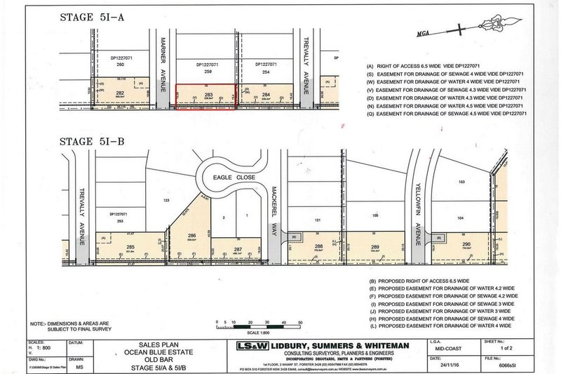 Lot 283 'The Sanctuary' , Old Bar NSW 2430