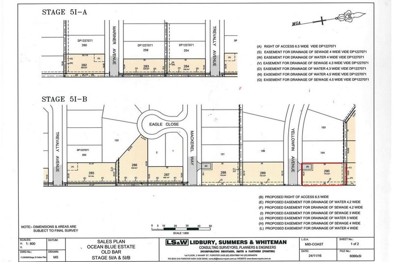 Lot 290 'The Sanctuary' , Old Bar NSW 2430