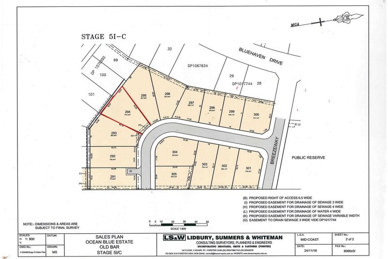 Lot 294 'The Sanctuary' , Old Bar NSW 2430