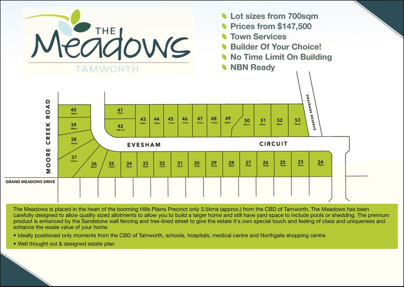 Lot 30 Evesham Circuit, The Meadows Estate , Tamworth NSW 2340