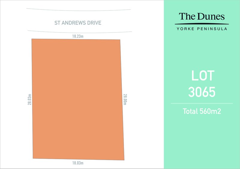 Lot 3065 St Andrews Drive, Port Hughes SA 5558