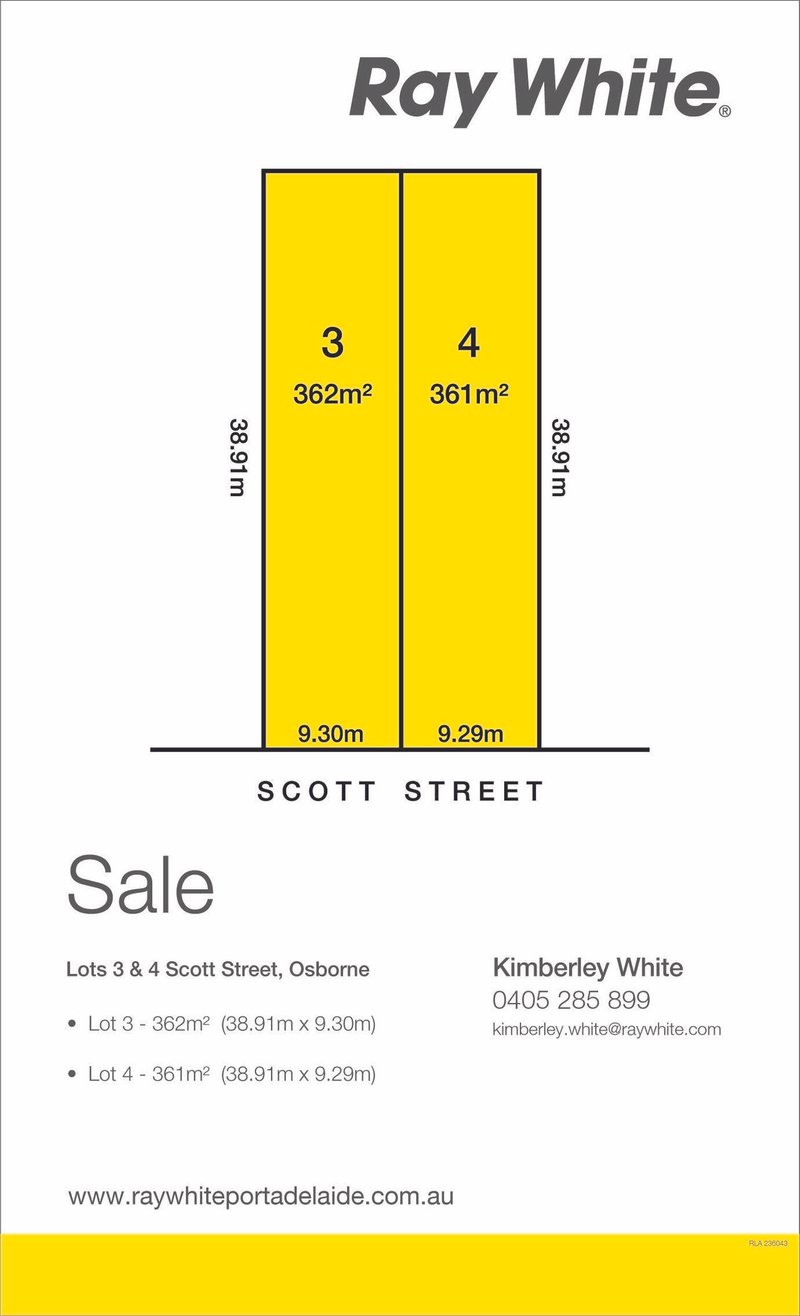 Lot 3/15 Scott Street, Osborne SA 5017