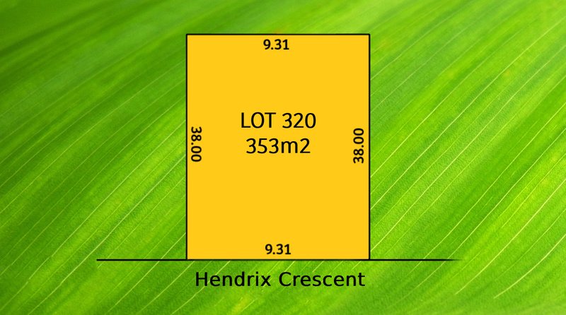 Lot 320 Hendrix Crescent, Woodcroft SA 5162