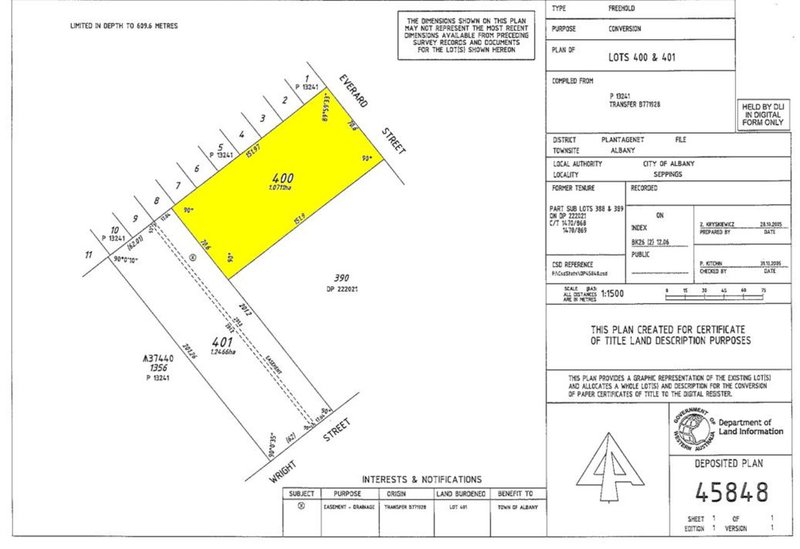 Lot 400 Everard Street & Lot 401 Everade Street, Collingwood Park WA 6330