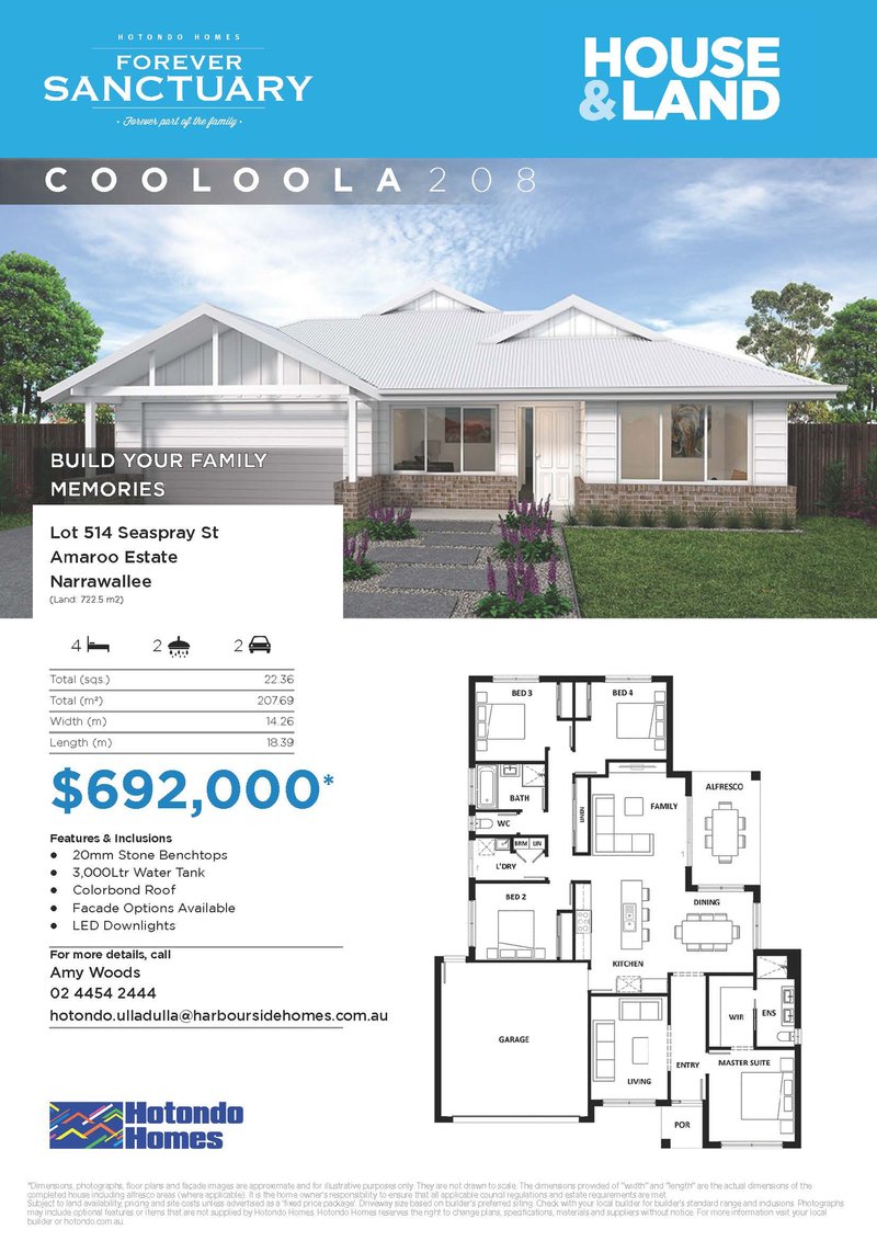 Photo - Lot 514 Seaspray Street, Narrawallee NSW 2539 - Image 2