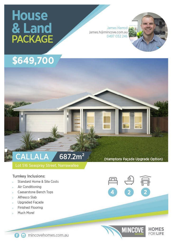 Photo - Lot 516 Seaspray Street, Narrawallee NSW 2539 - Image 2