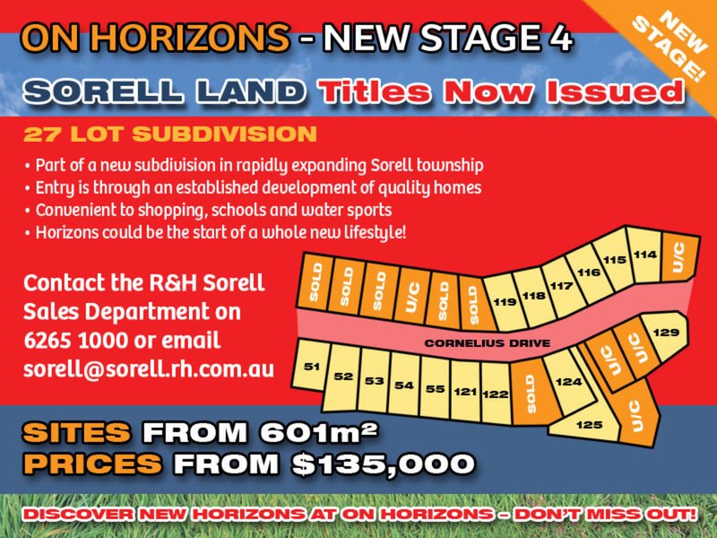 Lot 53 'On Horizons', Cornelius Drive, Sorell TAS 7172