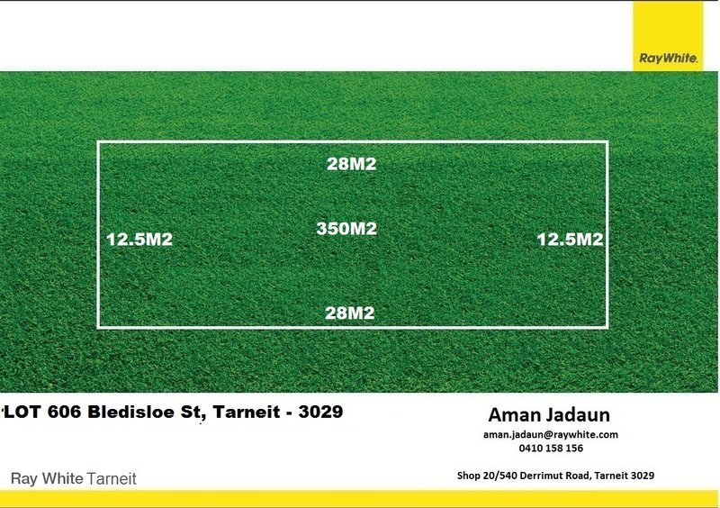 Lot 606 Bledisloe Street, Tarneit VIC 3029