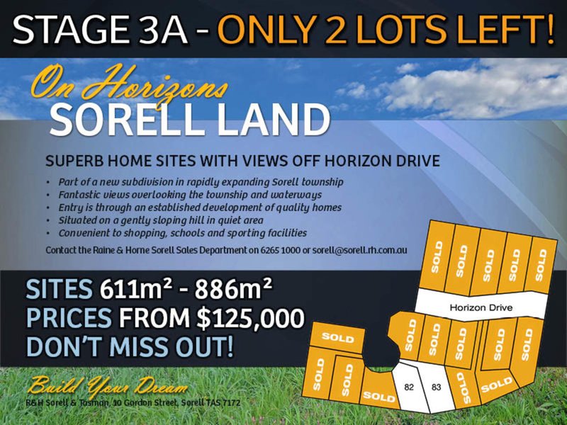 Lot 82 On Horizons , Sorell TAS 7172