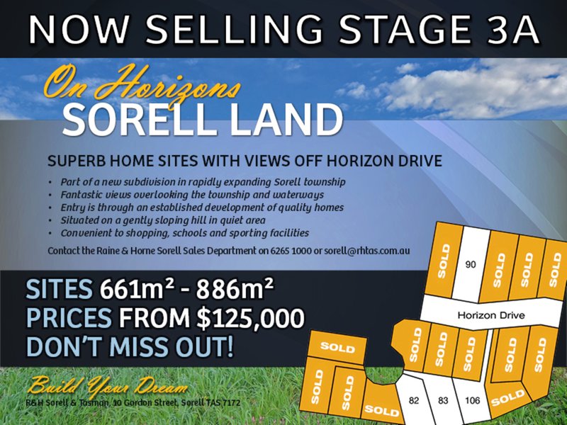 Lot 90 On Horizons , Sorell TAS 7172