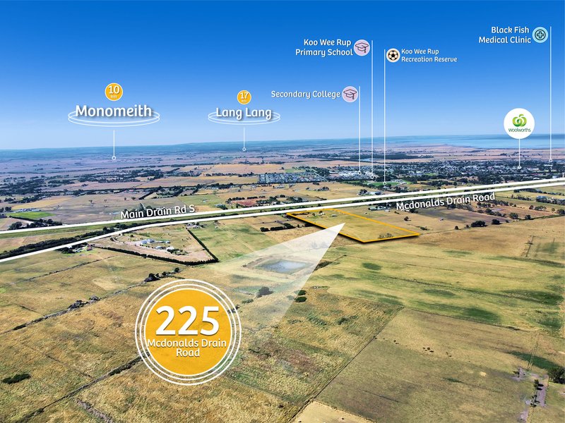 Lot Lot 1 225 Mcdonalds Drain Road, Koo Wee Rup VIC 3981 Real Estate