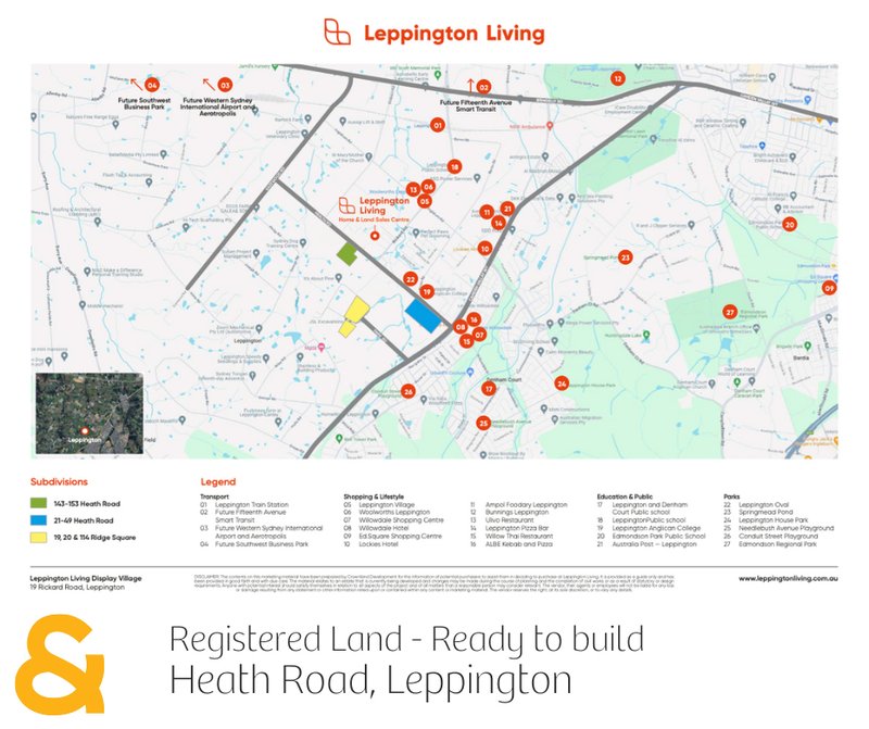 Lot LOT 133 21-31 Heath Road, Leppington NSW 2179