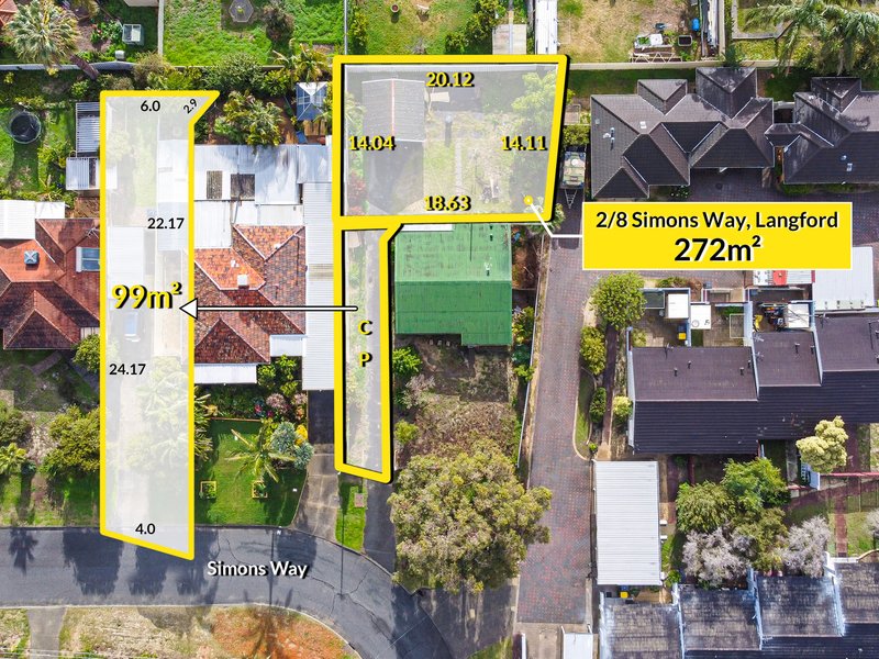 Lot Prop Lot 2/8 Simons Way, Langford WA 6147