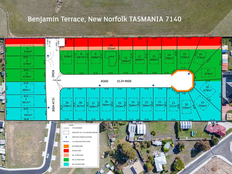 Lots 1-29 Benjamin Terrace, New Norfolk TAS 7140